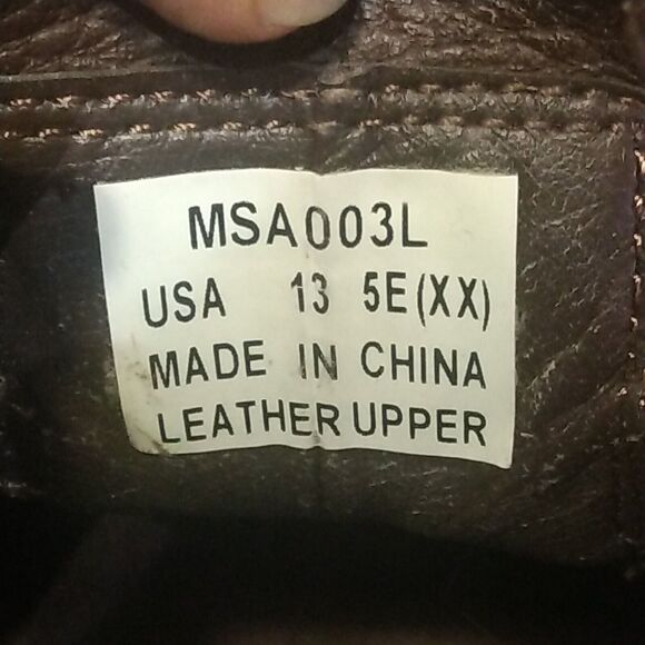 Propet Bayport MSA003L Mens Brown LEATHER Fisherman Sandal Size 13 5E main image 4